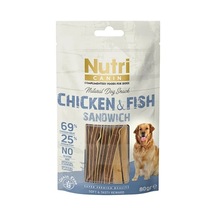 Nutri Canin Chicken Fish Sandwich Köpek Ödülü 80 Gr