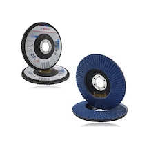 Bosch X451 Flap Disk 125 Mm 120 Kum Metal Ve Paslanmaz 2608626143