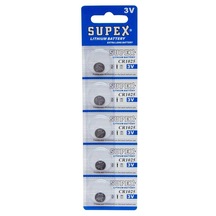 Supex CR1025 3V Lityum Pil 5'li