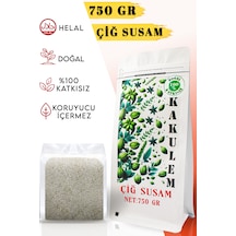 Kakulem İşlem Görmemiş Ham Çiğ Susam 750 G