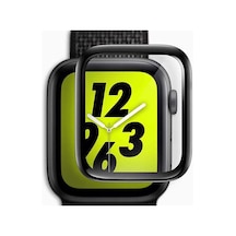 15885 Apple Watch 40mm Full Yapışkanlı Cam Ekran Koruyucu Çok Renkli