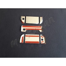 Markadan Vw T4 Caravelle Krom Kapı Kolu 1995-2003 3 Kapı 7  Parça