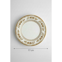 12'li Tuna Pasta Tabağı 17cm Dijital Salda Rinart Krem