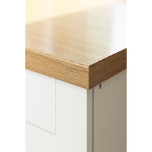 Ikea Beyaz Modern Mutfak Dolabı 120x61x91 Cm Dekoratif Beyaz