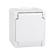 Schneider Nemliyer Nml3100133 Kapaklı Topraklı Priz Gri