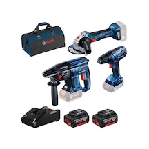 Bosch Gbh 180-li + Gsr 180-li + Gws 180-li 3'lü Set