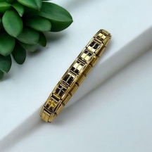 Nomi Italyan Çelik Bileklik Gold - Unisex Gold