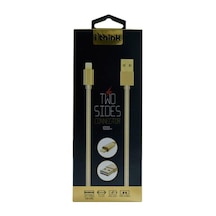 İ'think Gold Sprial Usb-a To Lightning Kablo 1 M - 8 Adet Tarı