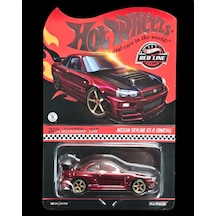 Hot Wheels Rlc Exclusive Selectıons Nissan Skyline Gt-r Bnr34 Bordo 1/64