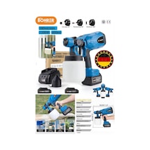 Böhrer V598 Çift Akülü 1.8 MM Profesyonel Boya Püskürtme İlaçlama Makinesi