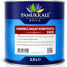 Pamukkale Ahşap Koruyucu Vernikli 2.5 Lt Meşe