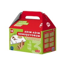 Adım Adım Konuşuyorum Terapi Konuşma Eğitim Seti 3 - Lali Yayınları
