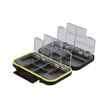 Meiho Cb-440 Pro Spring Case Mıknatıslı/bölmeli Malzeme Kutusu - Siyah