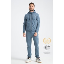 Shooter Sportswear Shooter Erkek Eşofman Takımı Mevsimlik Luxe Kalite Pamuklu Orman Yeşili
