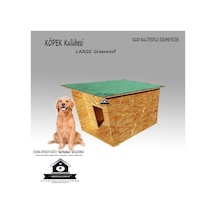 Köpek Kulübesi Greenroof Large Su Geçirmez