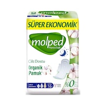 Molped Soft Care 4lü Gece 20li Hijyenik Ped, Süper Emici Ve Nefes Alan Yapı 6'li Avantaj Paketi Tarı