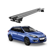 Venüs Renault Megane Station Wagon 2009-2016 Uyumlu Gri Ara Atkı Port Bagaj Tavan Barı