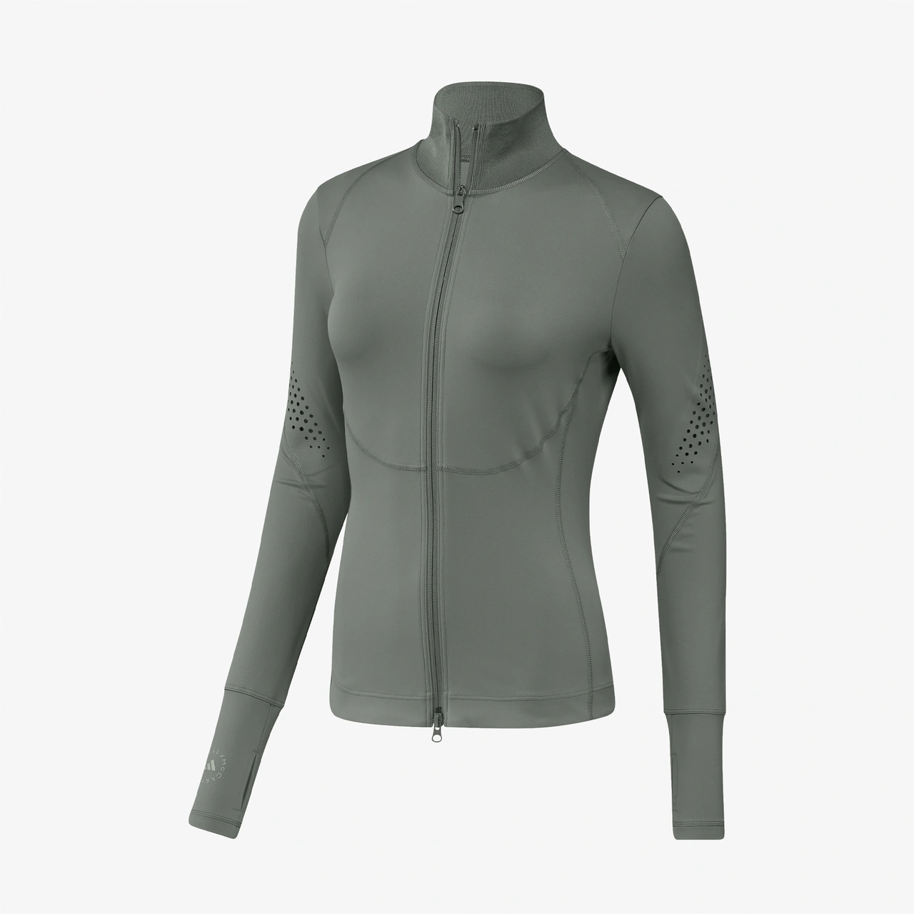 Adidas By Stella Mccartney Tpr Midl Kadın Yeşil Ceket Jw4552 Yeşil