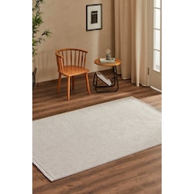 Kaşmir Halı 7/24 Iskandinav Premium Linda Gri V2 160X230 CM Salon Mutfak Halısı Yolluk Kilim