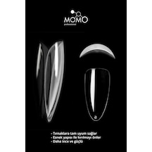 Momo Professional Tırnak Soft Gel Tips 500 Ad. Badem
