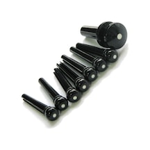 Planet Waves Pwps10 Köprü Ve Askı Pimi Seti Siyah - 7+1