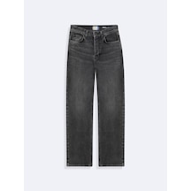 LTB Selene B Düz Paça Yüksek Bel Mid Indigo Jean Pantolon Mavi
