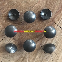 22 MM Oksit Siyah Renk Kabara Raptiye Koltuk Çivisi 100Adet