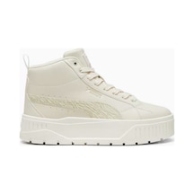Puma Karmen Iı Mid Animal Fever Kadın Sıcak Beyaz Sneaker 39746001 Beyaz - Krem