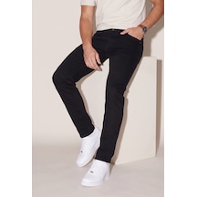 Parma Normal Bel Fermuarlı Boru Paça Jean Pantolon Jsco Js2213-f11 Siyah