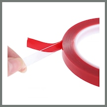 Bezos Çift Taraflı Şeffaf Akrilik Silikon Bant 20mm X 10 Metre Mmbz