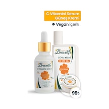 Nemlendirici Besleyici Aydınlatıcı Aloe Vera Vegan C Vitamini Serum Güneş-koruyucu Krem-besleyici Dudak Balm