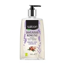 Saloon Doğanın Kokusu Argan Yağı ve Lavanta Sıvı Sabun 500 ML