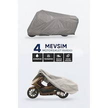 Bisan Pasific 150 Uyumlu Motosiklet Brandası 4 Mevsim Su Geçirmez Motor Brandası