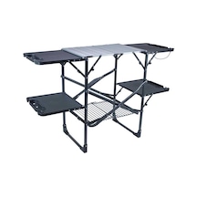 Gci Slimfold Katlanır Pişirme Kamp Masası Siyah