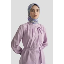 Armine Düğme Detaylı Takım 25y6012 Lila Lila