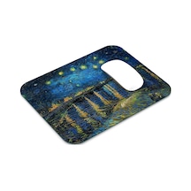 Van Gogh Rhone Nehri Üzerinde Yıldızlı Gece Mouse Pad