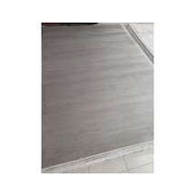 Akrilik Dokuma 160x230 4m2 Pamuk Tabanlı Uzun Ömürlü Kalın Sık Dokuma Halı Gri