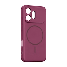 Huawei Honor 600 Mika Pc Magsafe Kapak - Bordo