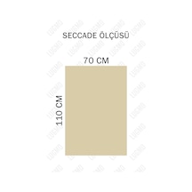 5 Adet Kadife Seccade Bordo Hac Ve Umre  500gr Çok Renkli