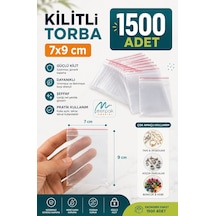 Kilitli Naylon Torba 7X9 Cm 1500 Adet