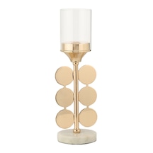 Vitale Tudore Gold Şamdan 34 Cm Ak.jd0066