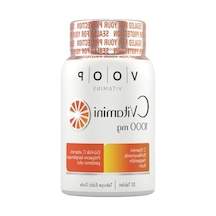 C Vitamini Takviyesi, 1000 Mg İçeren 30 Tablet