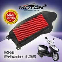 Rks Private 125 Yüksek Performanslı Motosiklet Hava Filtresi A Kalite