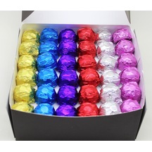 Dark Brown Dökme Fındık Parçacıklı Sargılı Kristal Sütlü Çikolata 1 KG