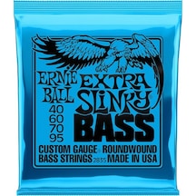 Ernie Ball 2835 Extra Slinky Round Wound Bas Gitar Teli (40-95)