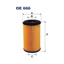 Fıltron Oe 666 Yag Fıltresı Clıo Iı Kangoo Twıngo