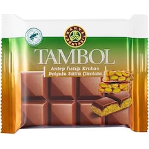 Kahve Dünyası Tambol Antep Fıstığı Krokan Dolgulu Sütlü Çikolata 100 Gr X 6 Adet