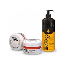 06 Saç Şekillendirici Ultra Sert Parlak Wax 150 Ml X 3 Adet/ + 400 Ml Tuzsuz Şampuan Hediye