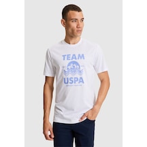 U.S. Polo Assn. U.s. Polo Assn. Erkek Beyaz Tişört 50322498-vr013