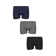John Frank Natural Hidden Modal 3'lü Erkek Boxer Jf3bmodhna01 Çok Renkli